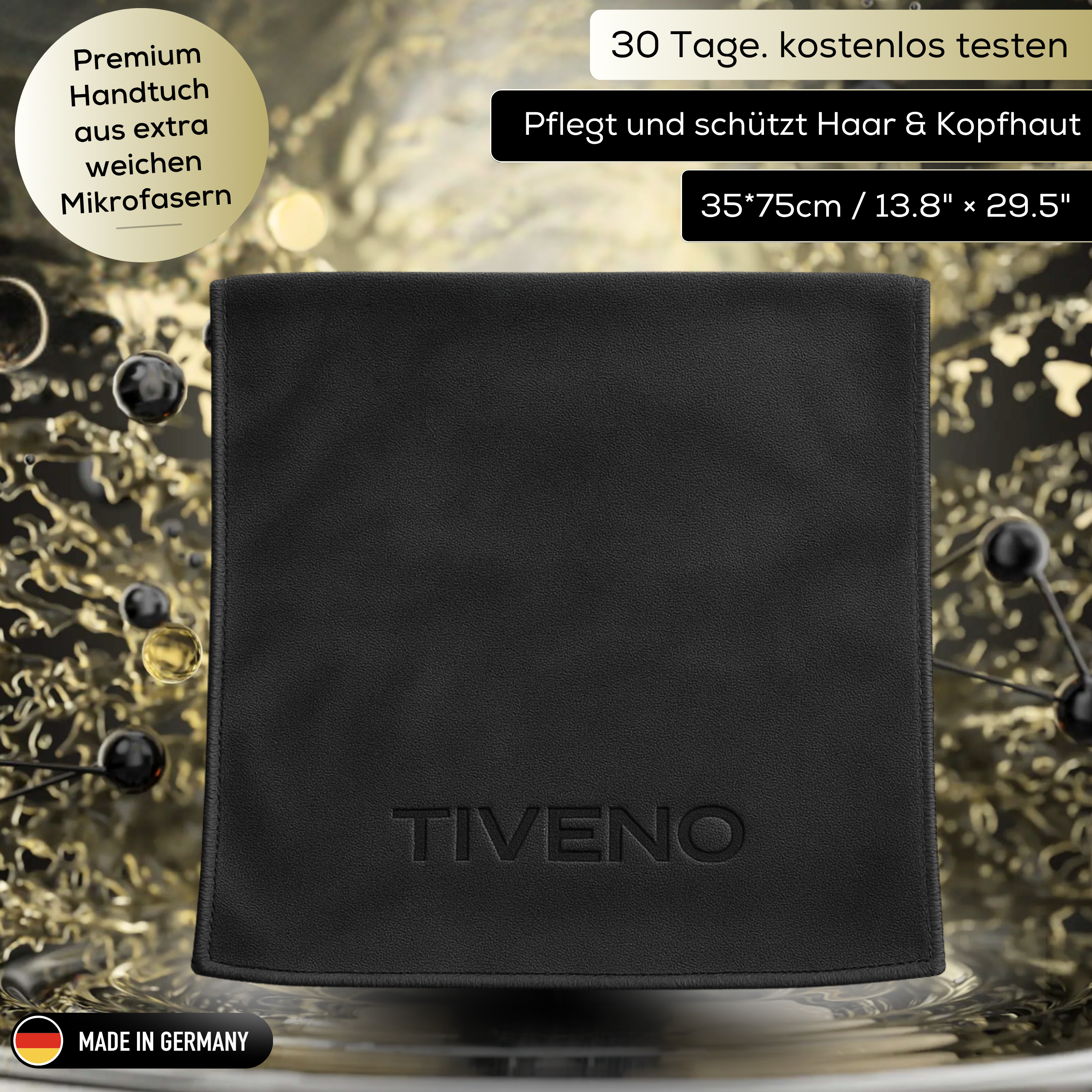 TrueTowel™ - Premium Handtuch aus extra weichen Mikrofasern